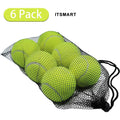 Lot de 6 ou 12 Balles de Tennis – Haute Élasticié avec Sac en Filet