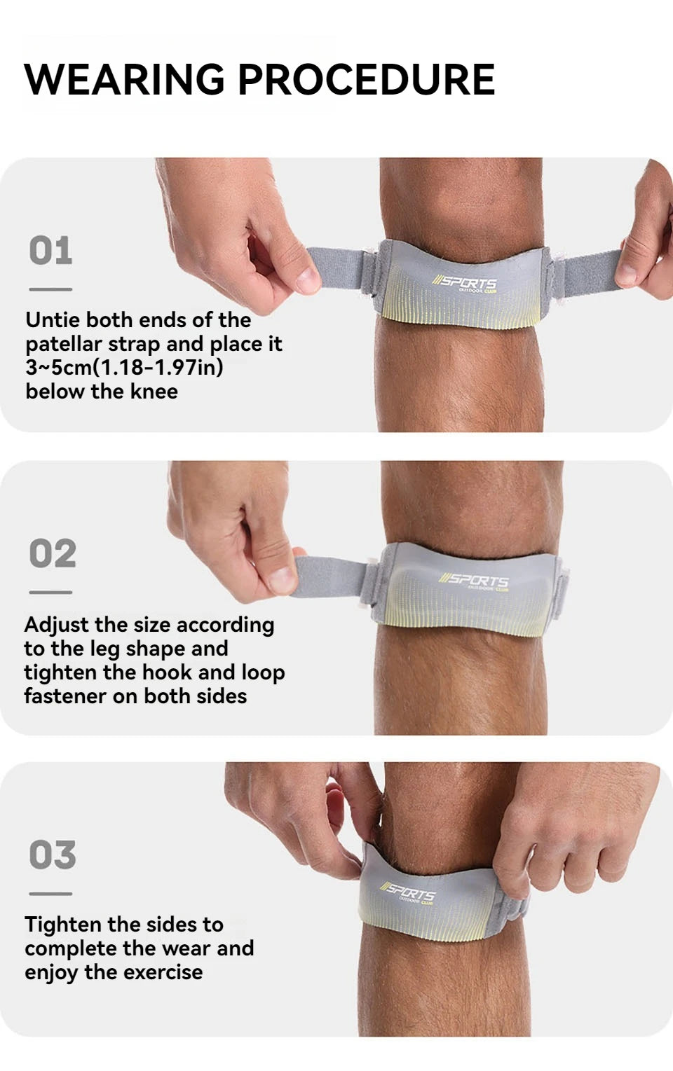 Sangle Rotulienne de Sport