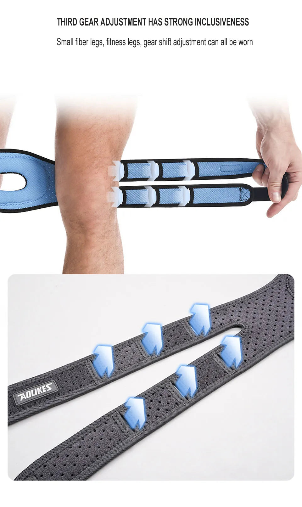 Genouillère pour rotule, manchon de compression pour genou