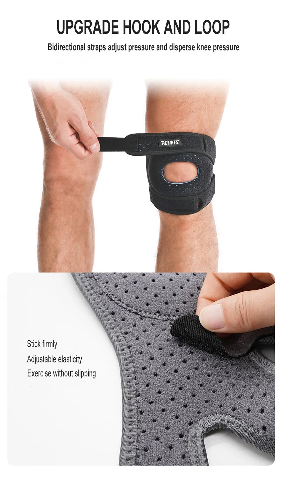 Genouillère pour rotule, manchon de compression pour genou